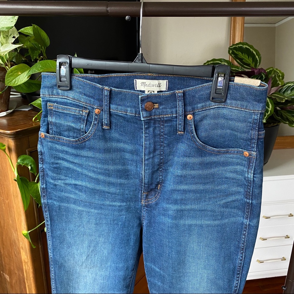 NWT | Madewell | 10in High Rise Skinny Denim - Picture 3 of 14
